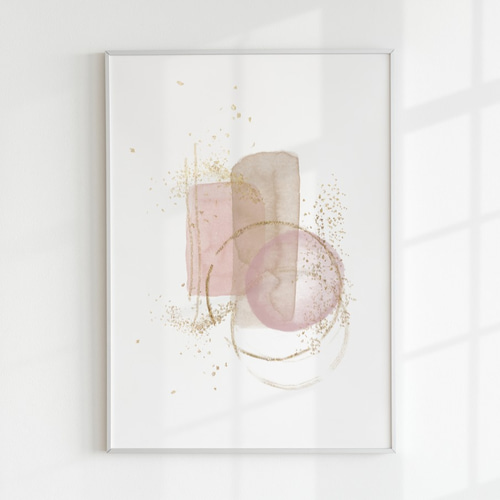 海外限定】【B2】ポスター インテリア アブストラクト 抽象画