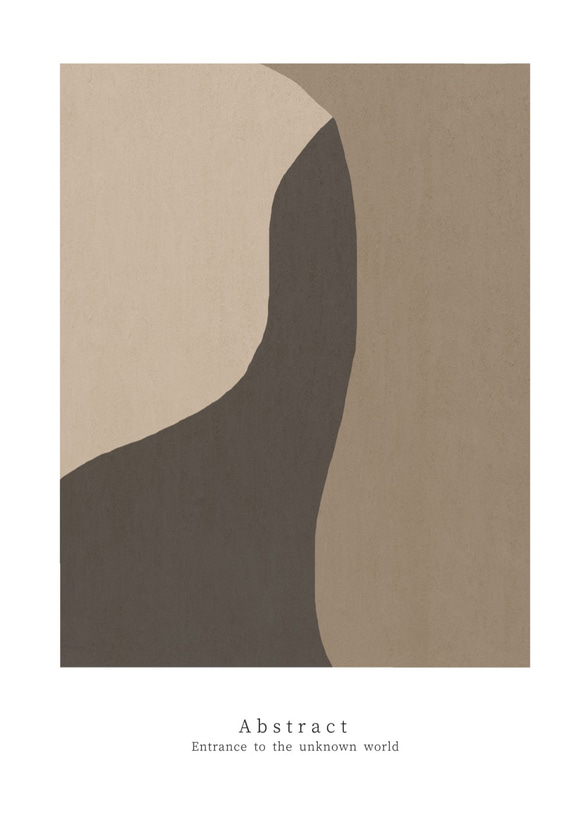 【アートポスター】　インテリアポスター　インテリアフォト　抽象画　アブストラクト　北欧　絵 6枚目の画像