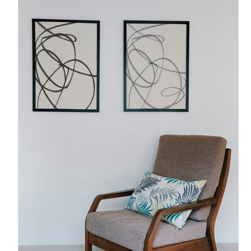 【1点限り】ポスター インテリア 北欧 アブストラクト 抽象 ラインアート B2 1点限り】ポスター インテリア 北欧 アブストラクト 抽象 ライン