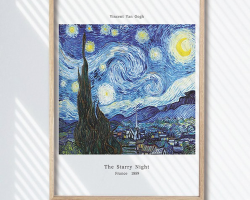 アートポスター】インテリアポスター ゴッホ 抽象画 アブストラクト