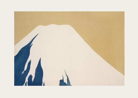 人気【アートポスター】神坂雪佳　インテリアポスター　和　日本画　富士山　風水画　版画　ポスター　アート　インテリア　玄関 3枚目の画像