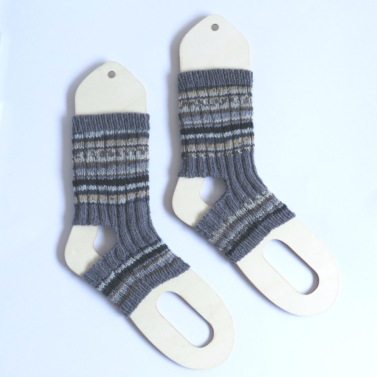 【再販】ヨガソックス(グレーブラウン)