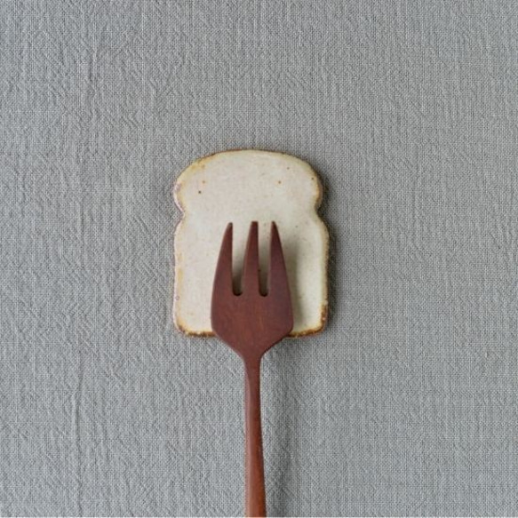 粉福カトラリーレスト-食パン- 2枚目の画像