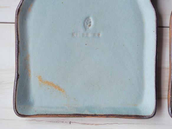 zakka食パン皿-L-(ブルー) 5枚目の画像
