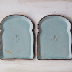 zakka食パン皿-L-(ブルー) 6枚目の画像
