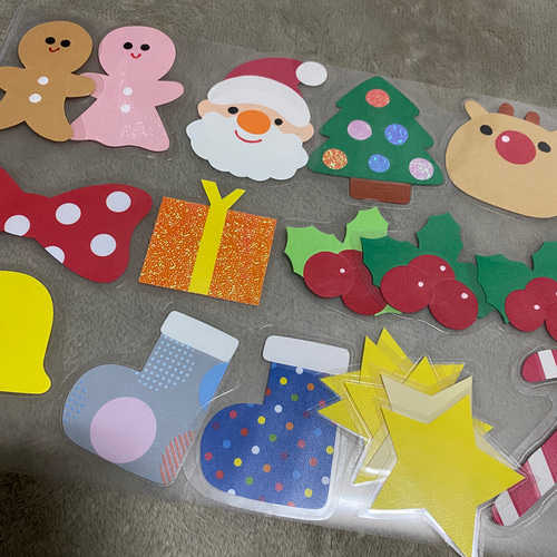 壁面飾り 吊るし飾り 装飾 壁面製作 製作キット クリスマス 冬