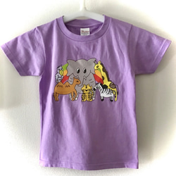 【送料込み】大セール！　KIDSどうぶつTシャツ　サファリ 4枚目の画像