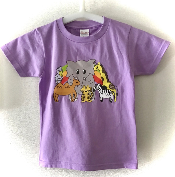 【送料込み】大セール！　KIDSどうぶつTシャツ　サファリ 4枚目の画像