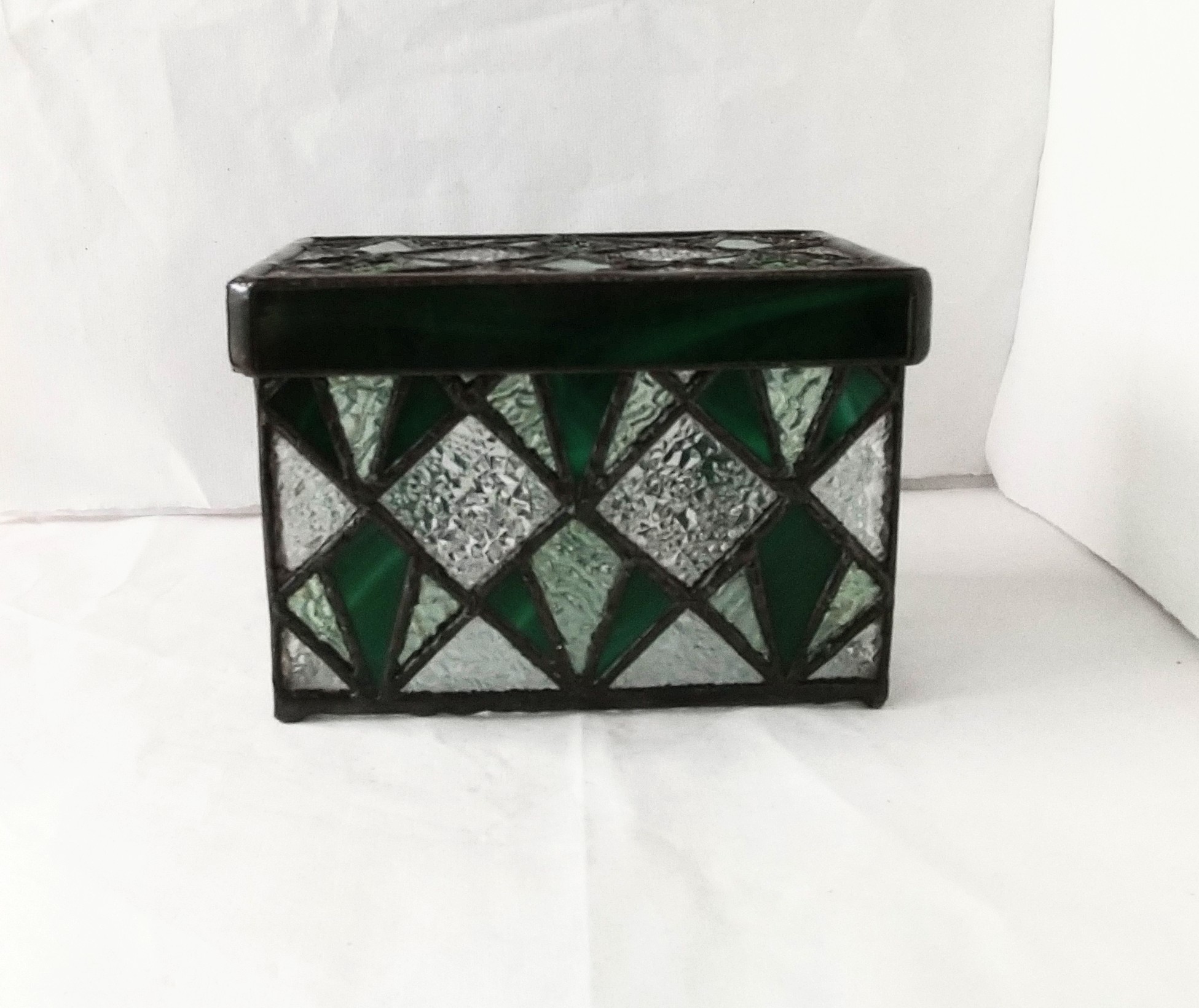 ステンドグラス  小箱