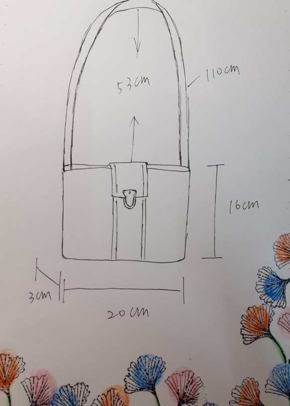 【配色款】手工棉線編織包  Macrame Bag   米色  斜背包  側背包 第6張的照片