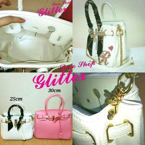 2wayデコバーキン 25サイズ オーダー￥9800～ ハンドバッグ deco shop  