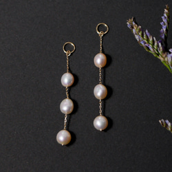【てったらりん★さま専用】クアラントット 3連ロングチャーム ピアスチャーム Pierce Coordinate – quarantotto