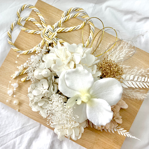 大人気ドライフラワー♡プリザーブドフラワー髪飾り♡前撮り