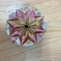 【折り紙】クルクル回る花の万華鏡　 1枚目の画像