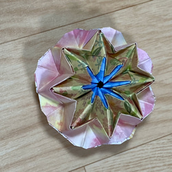 【折り紙】クルクル回る花の万華鏡　 3枚目の画像