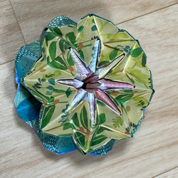 【折り紙】クルクル回る花の万華鏡　 6枚目の画像
