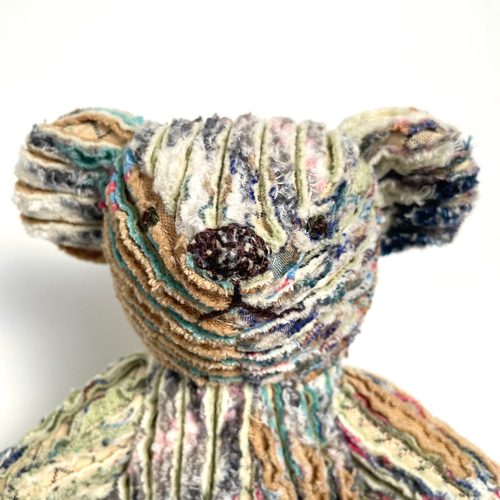 手縫い製 キルトマット ブティ トプラント すずらん テディベア 【公式