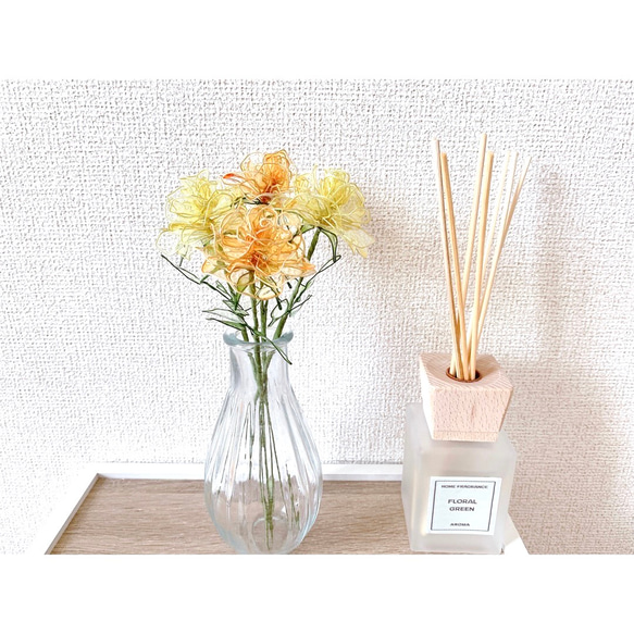 薔薇のアレンジメント　アメリカンフラワー（ディップフラワー） ☆薔薇のアレンジメント☆くすみカラー(ローズ)☆ディップ