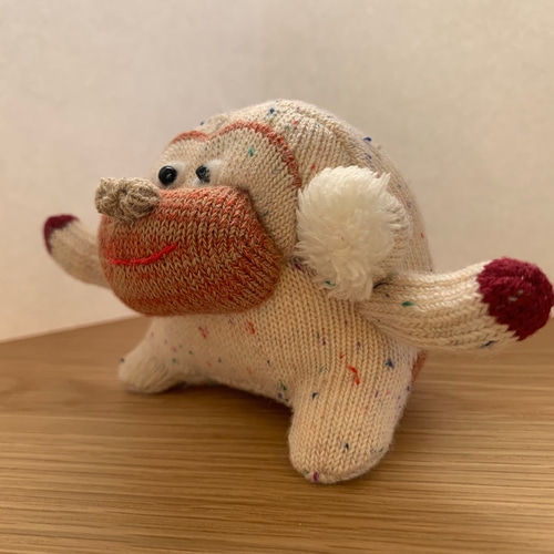 おさるさん／ソックモンキー/靴下/子供用靴下/ぬいぐるみ ぬいぐるみ