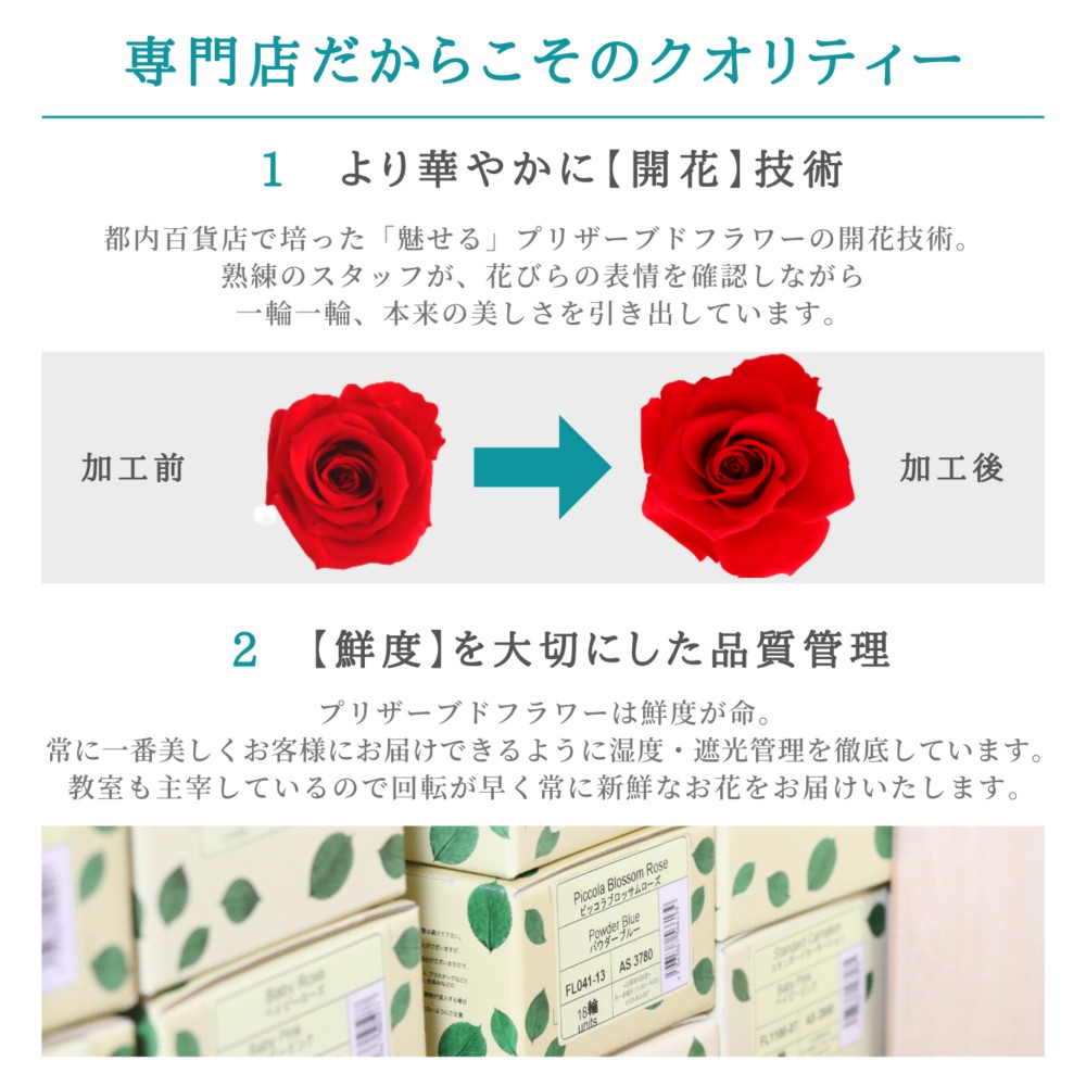 プリザーブドフラワー　トピアリー　紫　パープル　おしゃれギフト【ラッピング・メッセージカード無料】