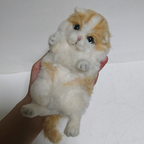 羊毛フェルト オーダーメイド 犬・猫・うさぎ・チンチラ 羊毛フェルト 