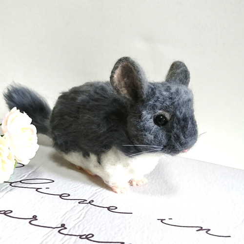 羊毛フェルト オーダーメイド 犬・猫・うさぎ・チンチラ 羊毛フェルト 