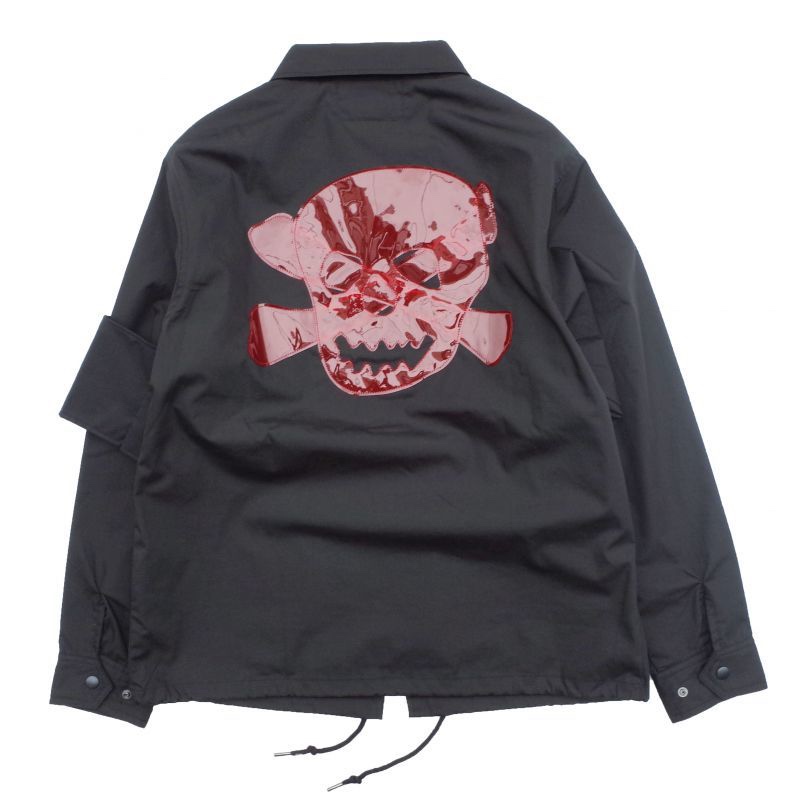 オリジナルJOHN PLASTIC PATCH COACH JACKET BLACK