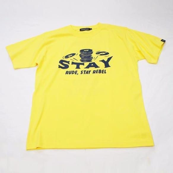 ネバートラスト STAY RUDE , STAY REBEL T-SHIRT 1枚目の画像