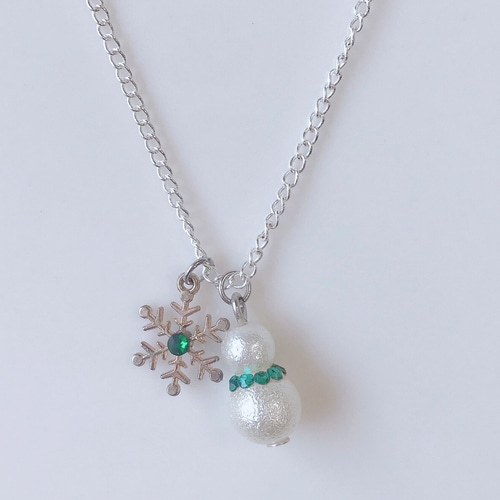 アリータ☆雪だるまネックレス ALIITA公式通販】アリータ 9KYG チェーンネックレス スノーマン