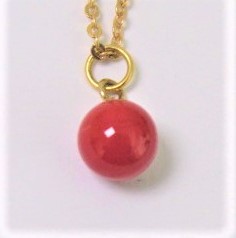 土佐の宝石珊瑚   さんご　ネックレス・ペンダント　アクセサリ－・ジュエリ－　ペンダントトップ　　No－01319