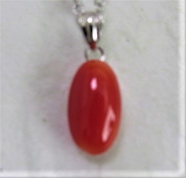 土佐の宝石珊瑚珊瑚   さんご　 アクセサリ－・ジュエリー　ネックレス・ペンダントNo-01113