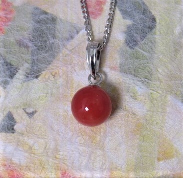 土佐の宝石珊瑚   さんご　アクセサリ－ ・ジュエリー　ネックレス・ペンダント　　No-01107