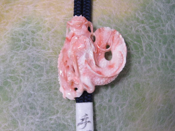 ル－プタイ　珊瑚　さんご　メンズ　アクセサリー・ジュエリ－　タイピン・カフス　　 No-00543　 1枚目の画像