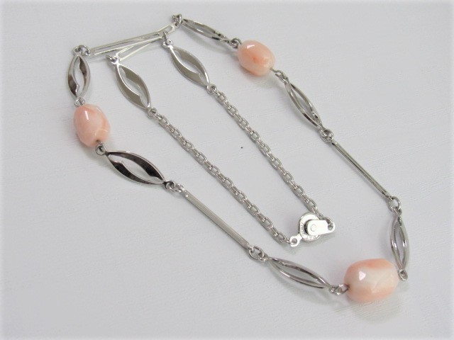 宝石珊瑚　さんご　アクセサリ－・ジュエリ－　ネックレス・ペンダント　No－00683