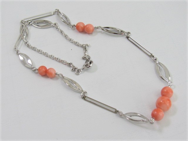 宝石珊瑚　さんご　アクセサリ－・ジュエリ－　ネックレス・ペンダント No－00685