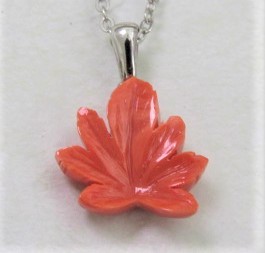 宝石珊瑚　さんご　紅葉  アクセサリー ・ジュエリー　ネックレス・ペンダント　No＝01121