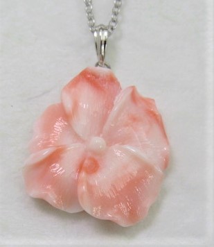 宝石珊瑚　さんご　アクセサリー ・ジュエリー　ネックレス・ペンダント　 No－ 01105