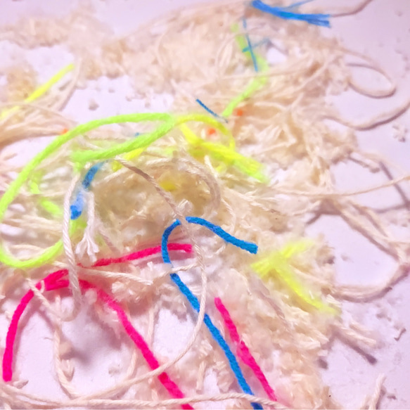 【 GROTTO 】ピンク  ／  ネットバッグ,ワンショルダー,コットン編み,夏アイテム 7枚目の画像