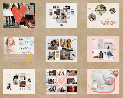 Atelier Reco】1枚から可能！アルバムフォトコラージュ☆ 雑貨・その他