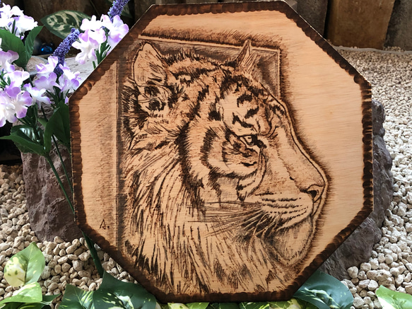 ウッドバーニング 虎横 その他インテリア雑貨 yaya88v 通販 11682613