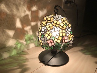 カシワバ紫陽花のランプ