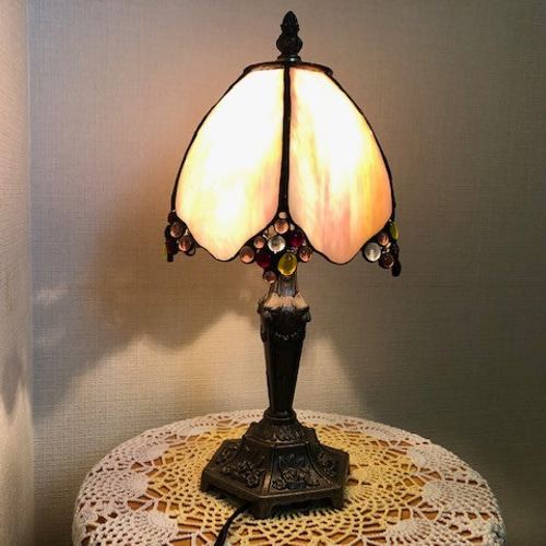 Wa392 アンティークランプ ローズ