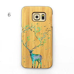 Apple iPhone12木製携帯電話ケース 熱帯雨林、パイナップル 3枚目の画像