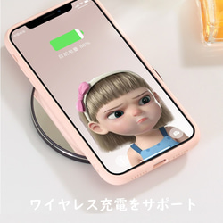 送料無料iPhone12携帯電話ケース液体シリカゲル 6枚目の画像