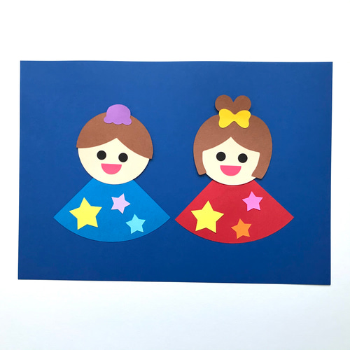七夕 パーツ】織姫 彦星 10セット 壁面飾り 装飾 幼稚園 保育園