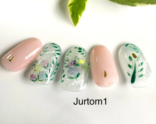 香夏ページ ネイルチップ お取り寄せ商品 ネイルチップ チップ つけ爪 12サイズ セット