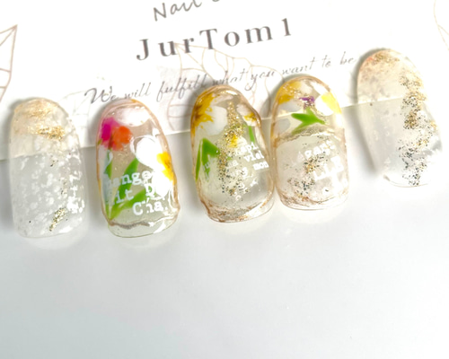 オーダーネイルチップNo.84 夏 海 浜辺 ミラーアクセ ラメ キラキラ オーダーネイルチップNo.84 夏 海 浜辺 ミラーアクセ ラメ