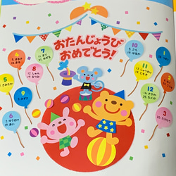 誕生日壁面 保育壁面 誕生表 誕生日のお祝いショー ウォールステッカー・ウォール