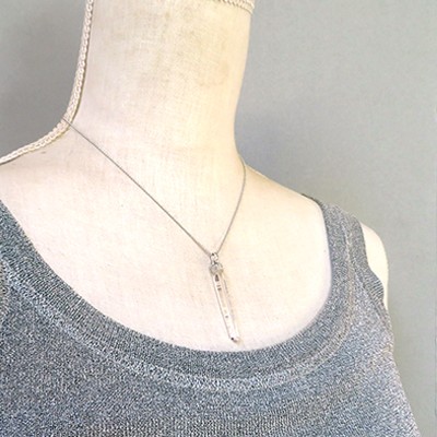 【Xmasクーポン 10％OFF】レムリアンシードクォーツ 原石 ネックレス 天然石 ペンダント 4月 誕生石