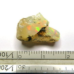【現品限り】 オパール エチオピアオパール 原石 7.7ct 天然石 10月 誕生石 trg349 4枚目の画像